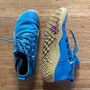 Vivo Barefoot Women's Shoes in Teal and Yellow